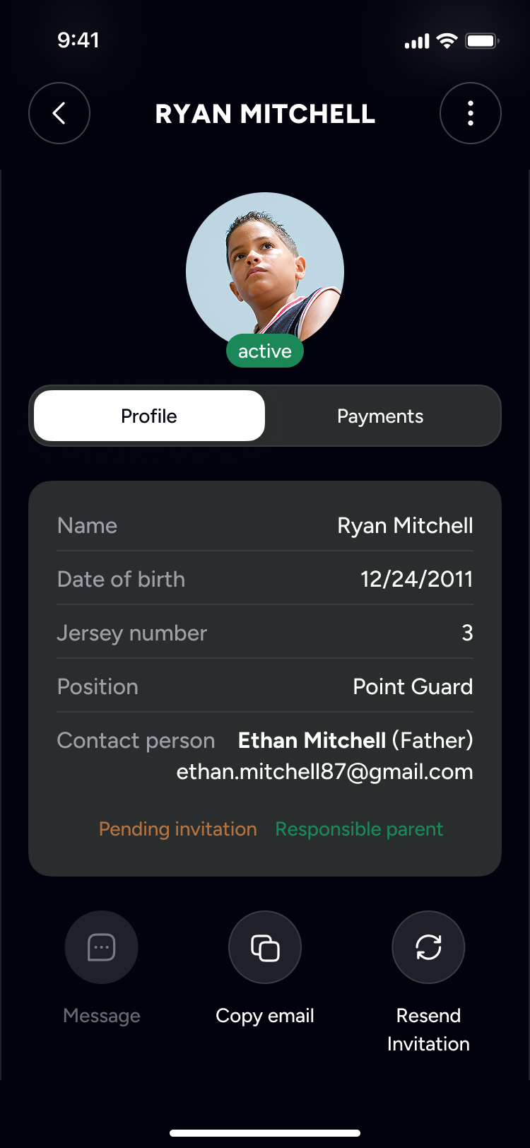 Member Profile